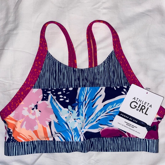 Athleta Other - Athleta Girl Paradise Splash Bikini Top